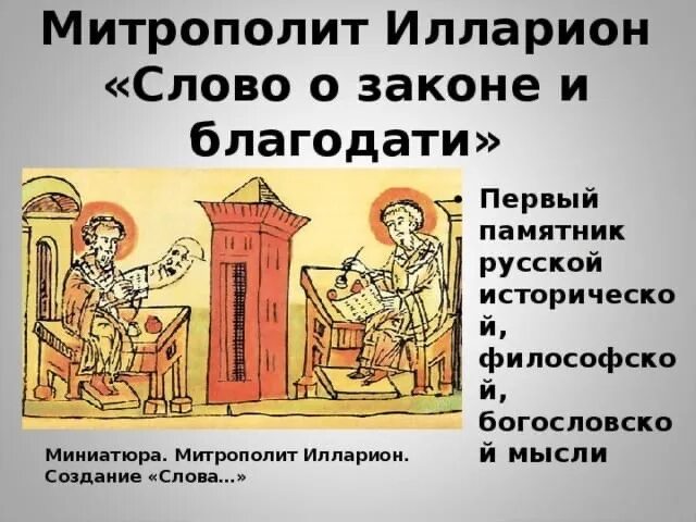 Литературное произведение написанное митрополитом. «Слово о законе и благодати» митрополита Иллариона. Слово о законе и благодати памятник. Слово о законе и благодати митрополита Илариона книга.