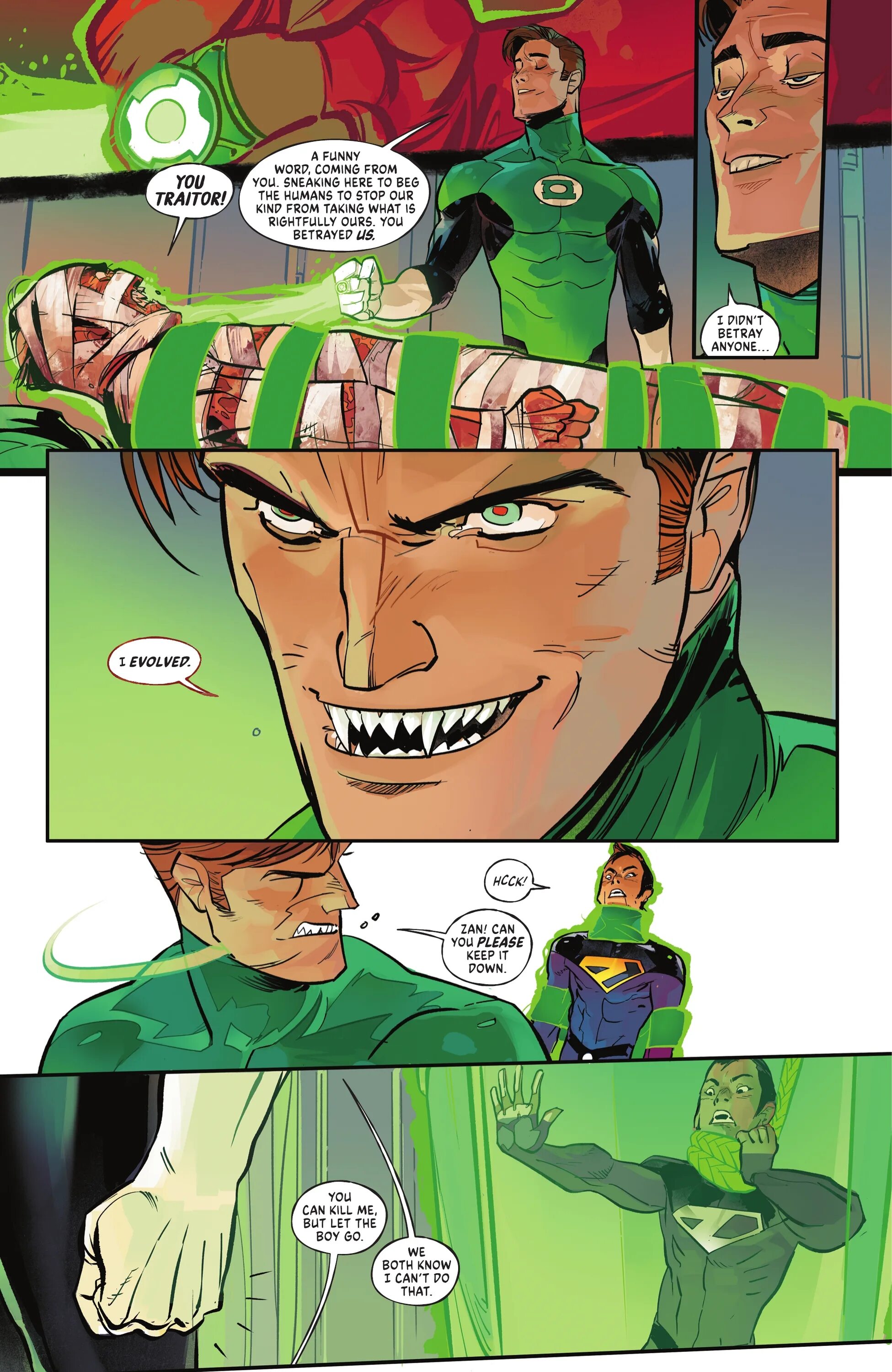 Hal Jordan DC vs Vampire #1. DC vs Vampires.