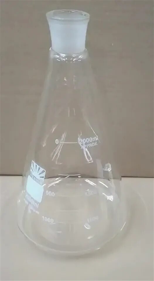 Колба коническая кн 1. Колба коническая кн-1-2000-29/32. коническая колба эрленмейера 2000 мл. колба коническая кн-1-2000-29/32 тхс.