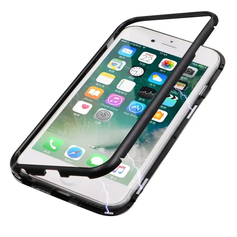 Магнитный чехол на iphone se 2. Магнитный чехол iphone 7 Plus. Чехол-накладка 360 Magnetic Glass для Apple iphone 7/8 Plus (Black). Магнитный чехол на айфон XR. Крышка телефона айфон
