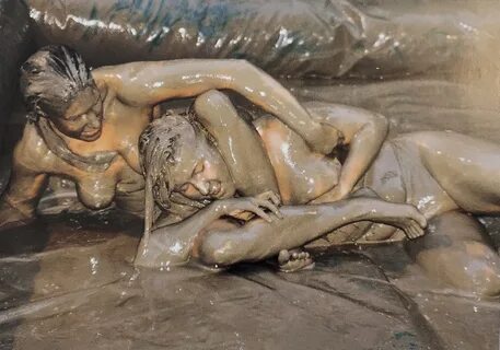 Chicks mud wrestling