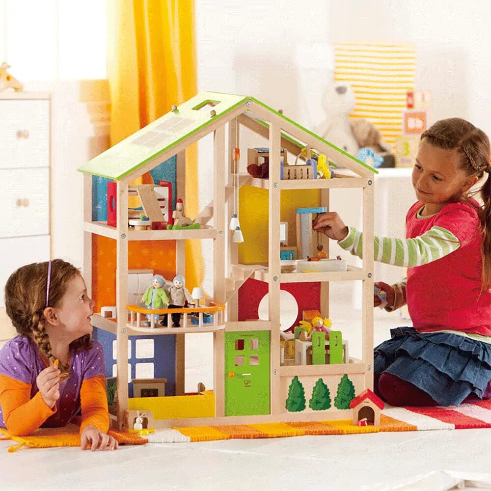 Той хаус. Дома игрушка. Игрушечный домик для игрушек. Домик для деток играться. Кукольный домик в садике.