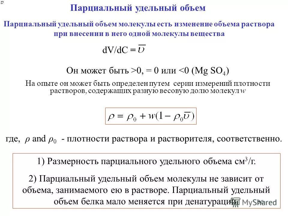 удельный объем воздуха