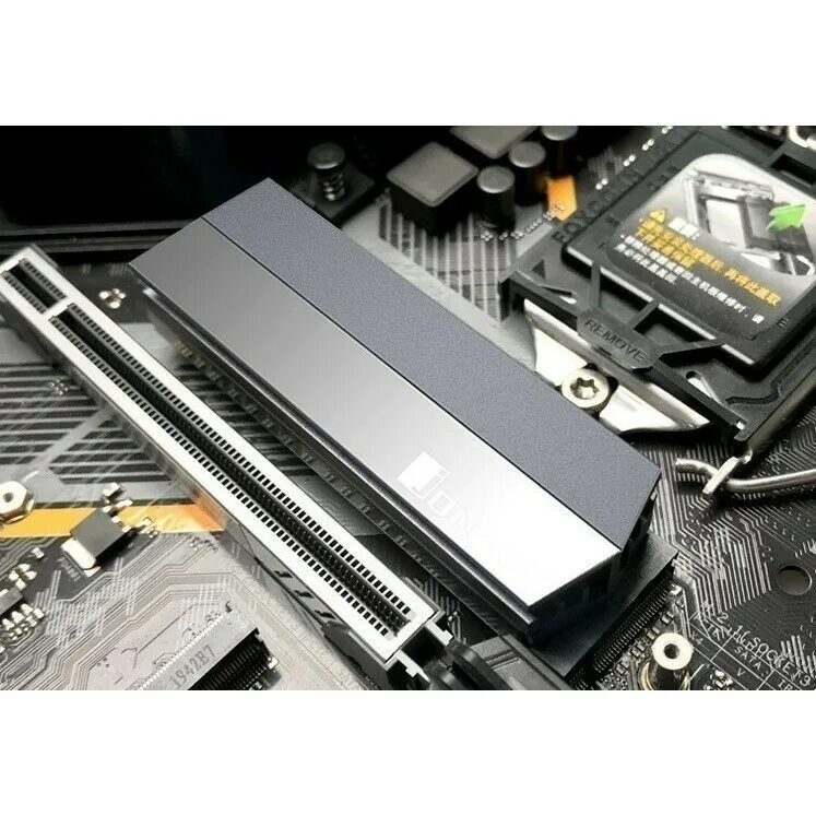 Как снять радиатор с m2 ssd Эффективное охлаждение SSD-диска в исполнении M.2 при помощи радиатора Jonsbo /