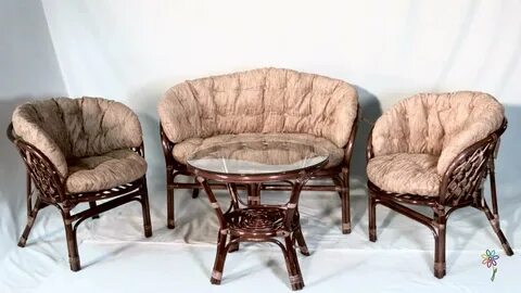 Подушка из ротанга
