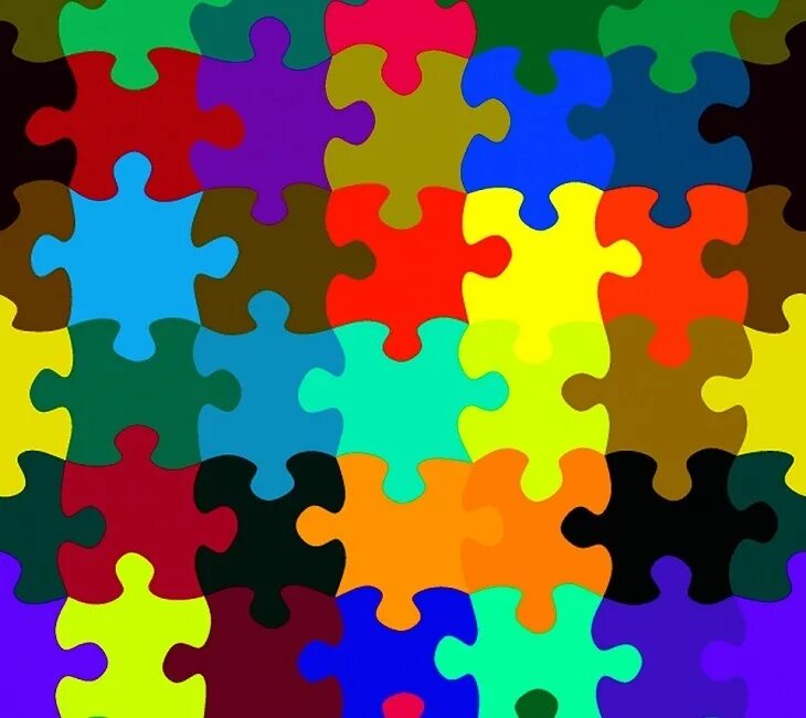 Color merge puzzle