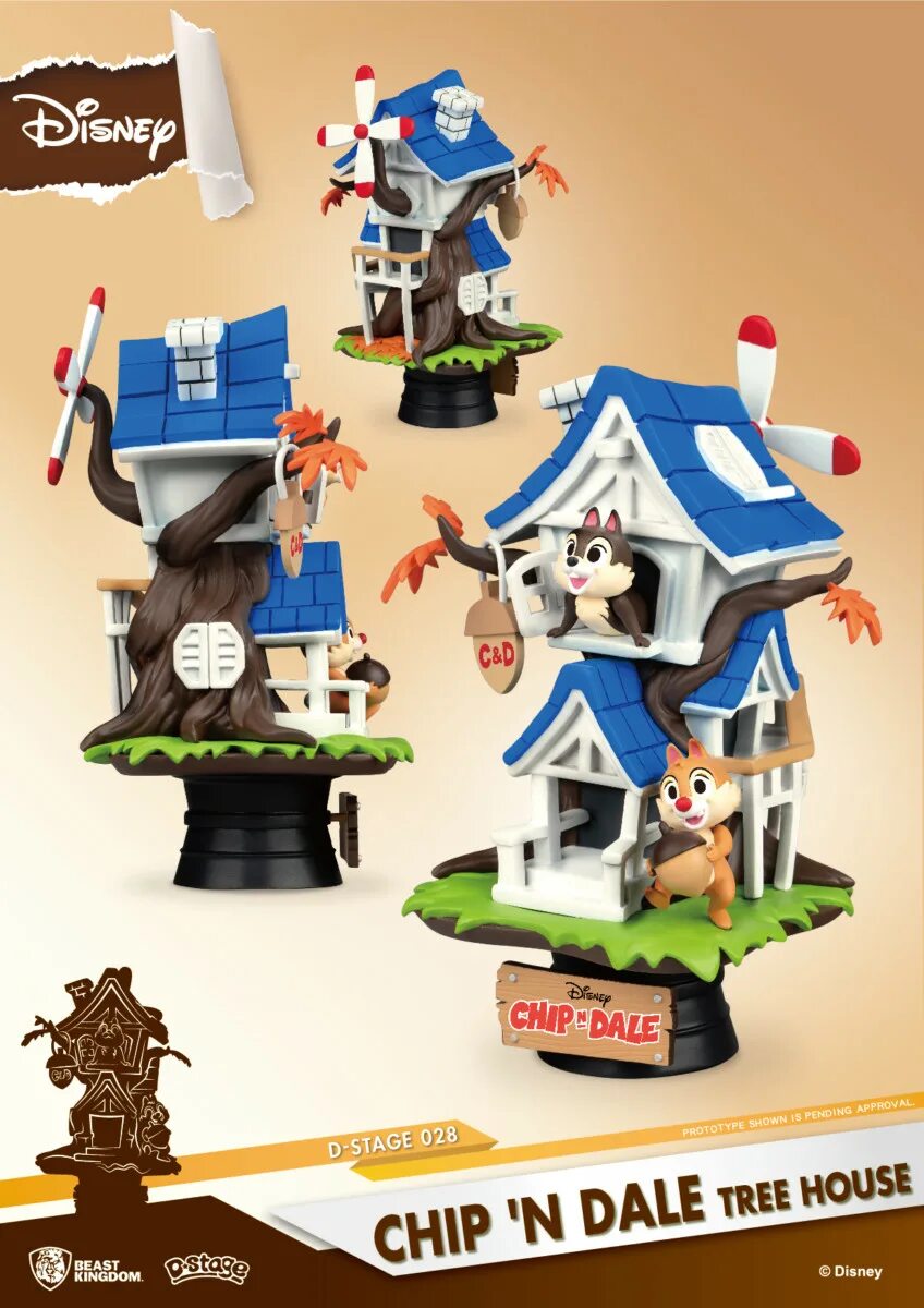 Stage чип. Beast Kingdom Chip and Dale. Купить Disney d-Stage DS-017 Steamboat Willie px Previews Exclusive Statue.