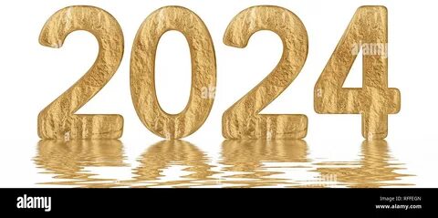2024 на прозрачном фоне