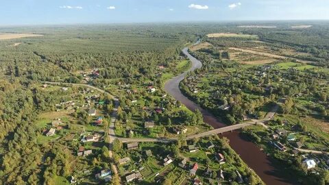 Вид села