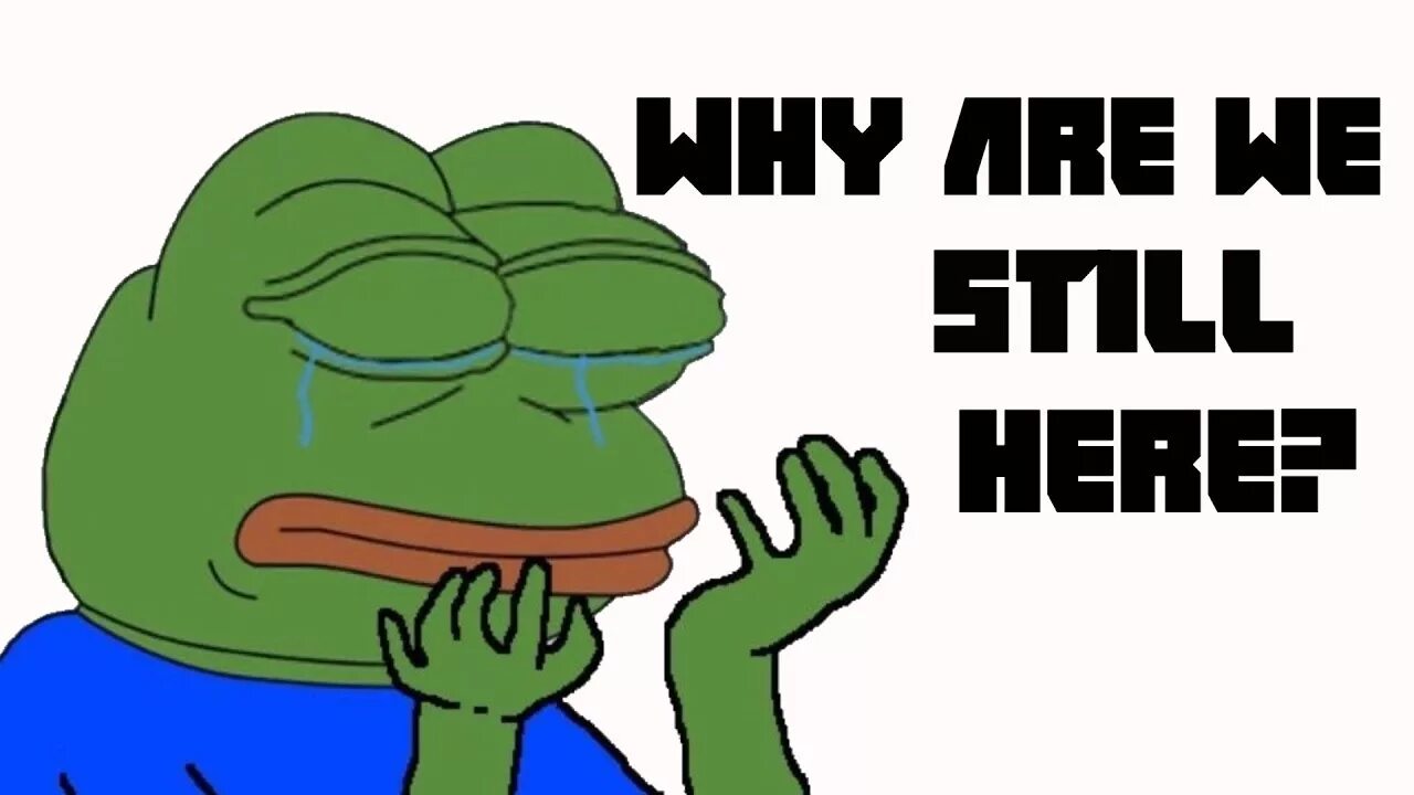 Why am i doing this. Why we still here. why are we still here just to suffer. why мем. why we still here just to suffer мем.