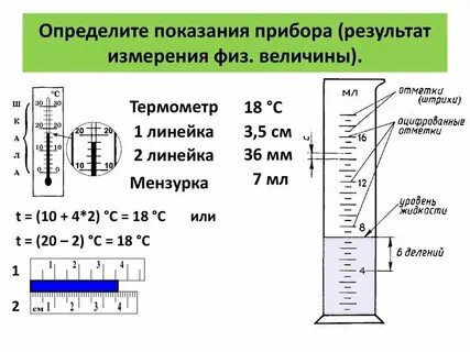 Лабораторная работа измерение физических величин 7 класс