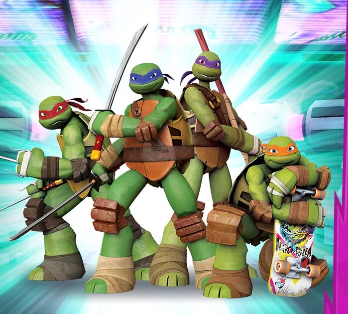 Teenage mutant turtles 2012. Черепашки ниндзя 2012 команда.