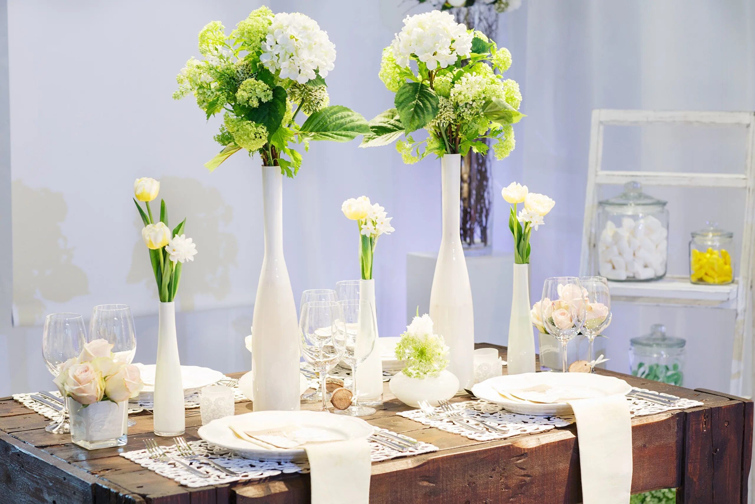 Arranging the table
