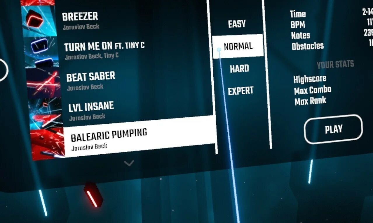 Saber beats добавить музыку. Beat saber меню. beat saber vr меню. beat saber интерфейс. beat saber menu 2025.