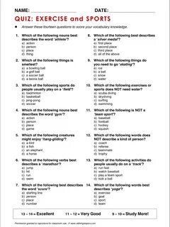 Sports questions