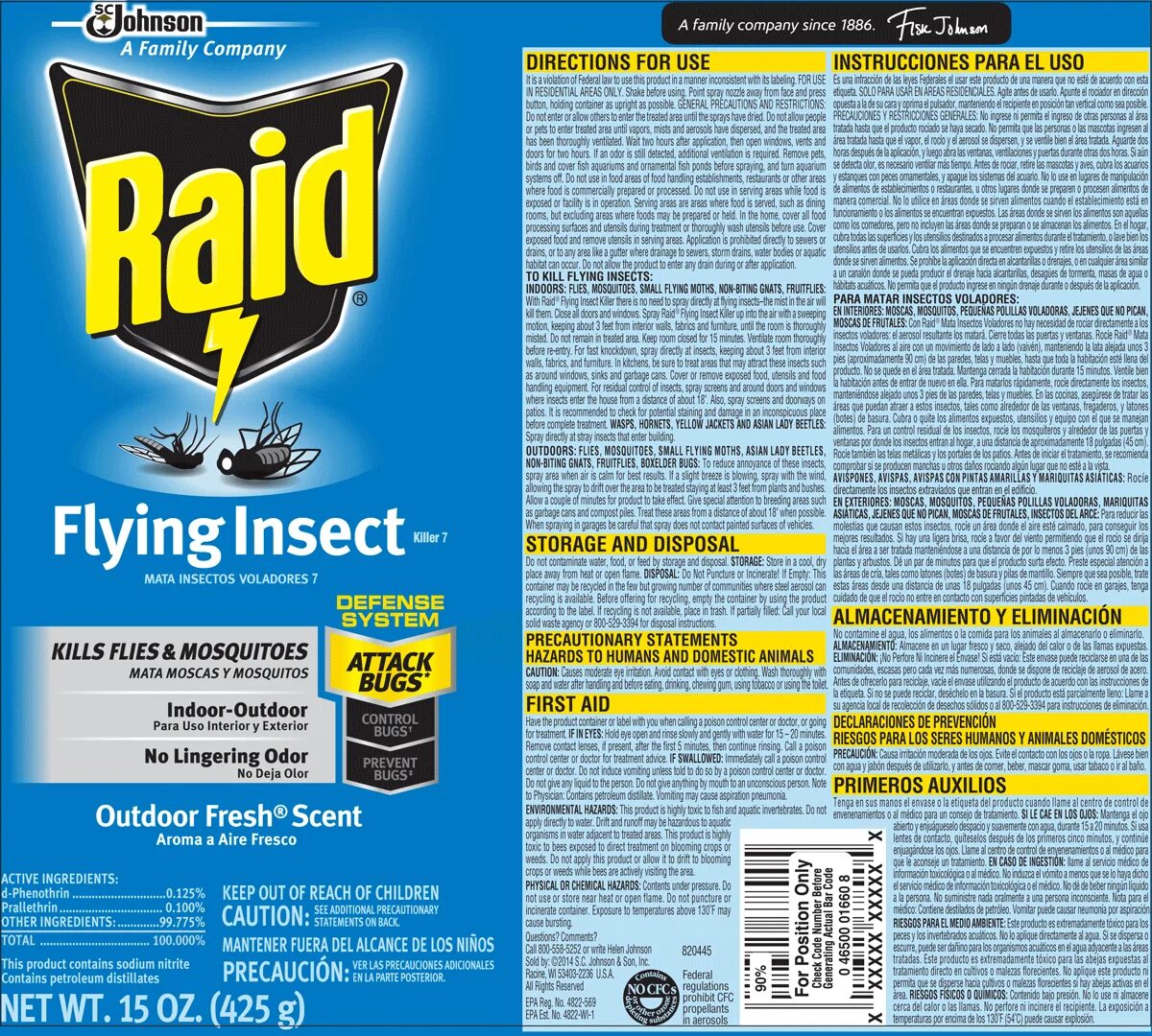 Using aerosol sprays is harmful the environment