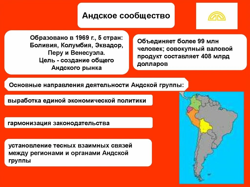 Андская группа стран. Андский пакт страны. Андское сообщество наций. Андское сообщество страны.