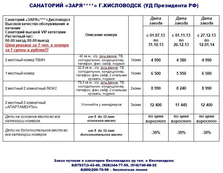 Тарифы в санатории. Санаторий профилакторий Заря ДГТУ. Заря санаторий дети до года Кисловодск. Путевка сайт кисловодск