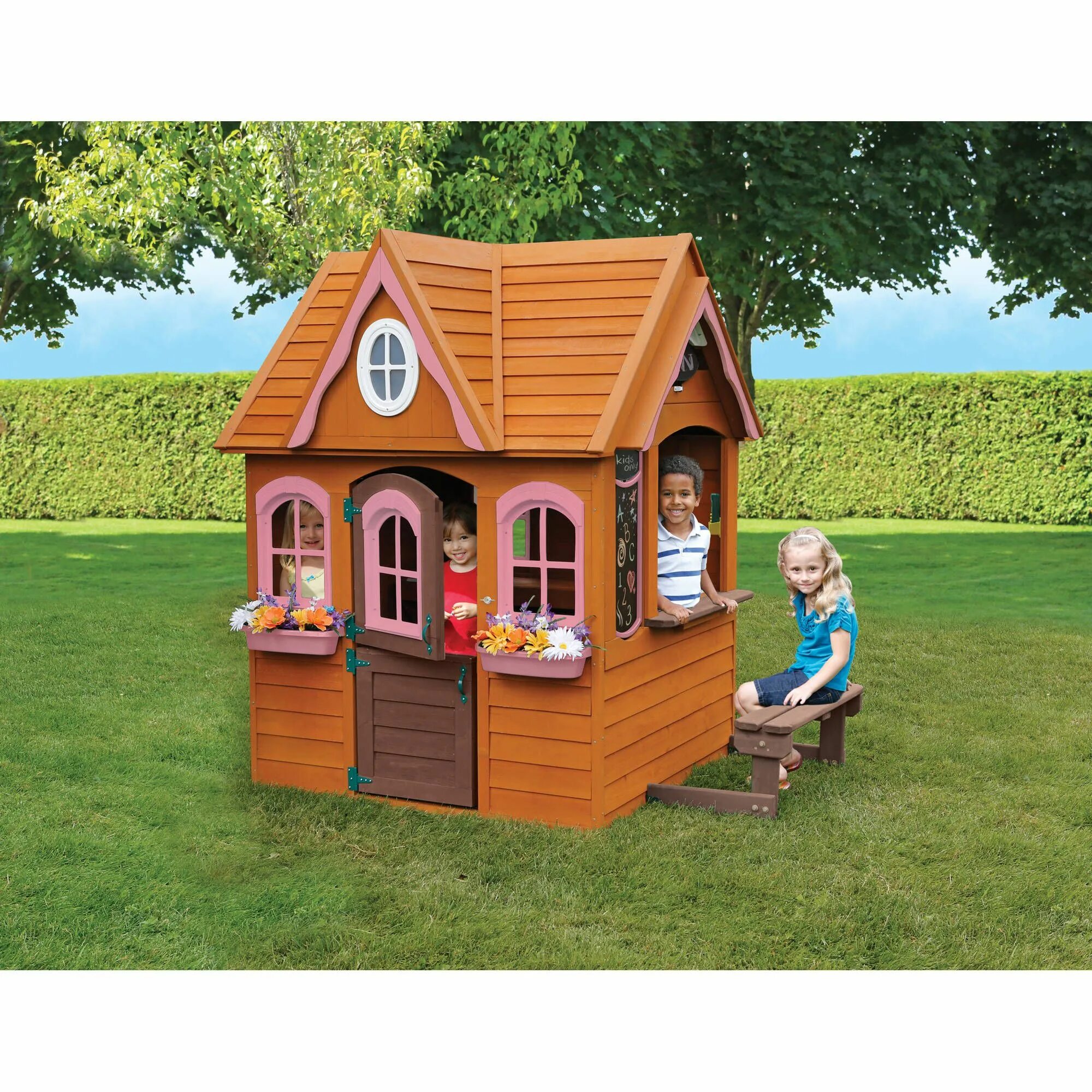 Player housing. Игровой домик Keter Magic Playhouse 231601. Детский цветочный домик. Детский домик Маркиз. Большой деревянный домик для детей гнездом.