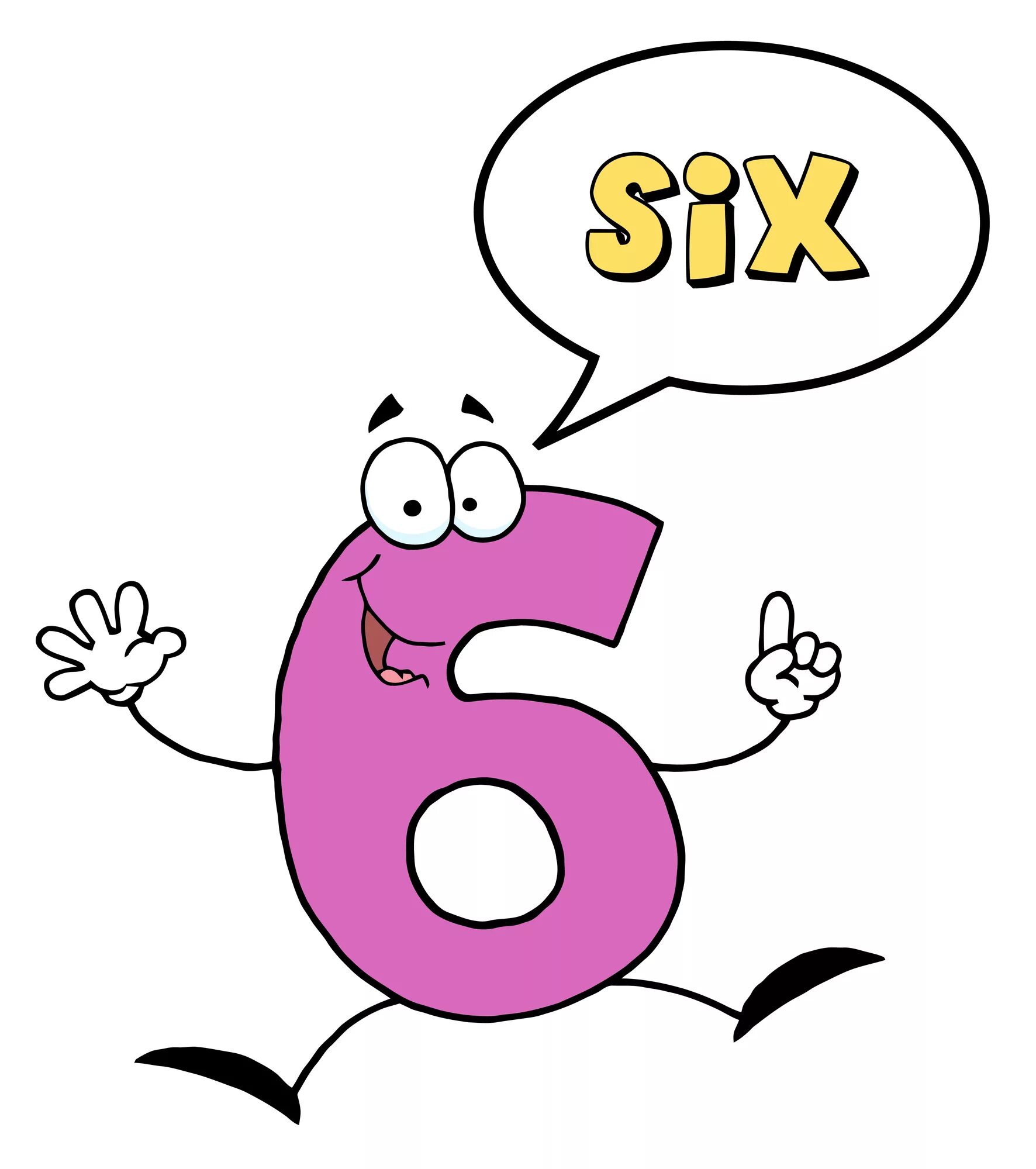 Веселая 6. Цифра 6 прикольная. Цифра шесть смешная. Шестёрка цифра смешная. Персонажи с числами.