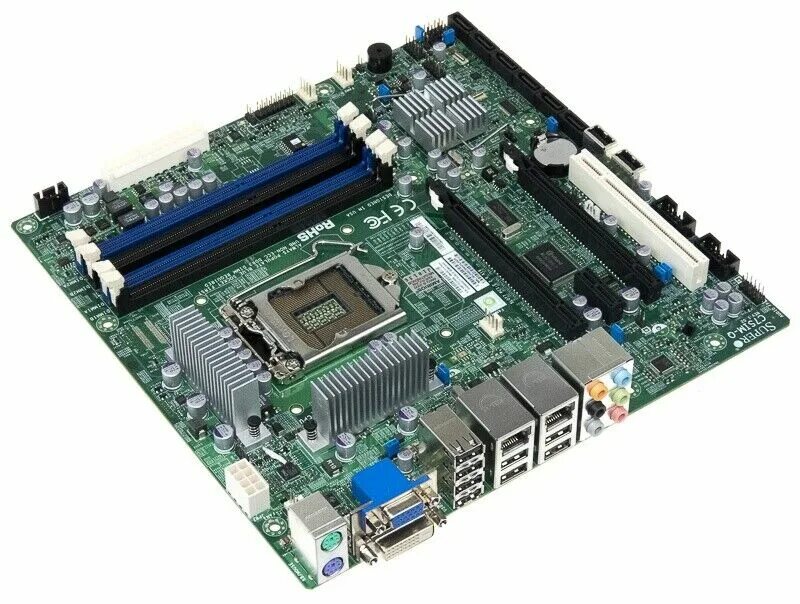 Intel micro atx. Материнская плата supermicro c2sbx. supermicro c7sim-q. c7sim-q motherboard. socket lga1156 server.
