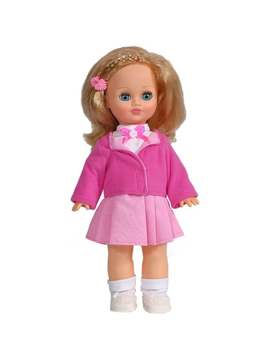 Лене купили куклу. Мягкая игрушка кукла Лена.