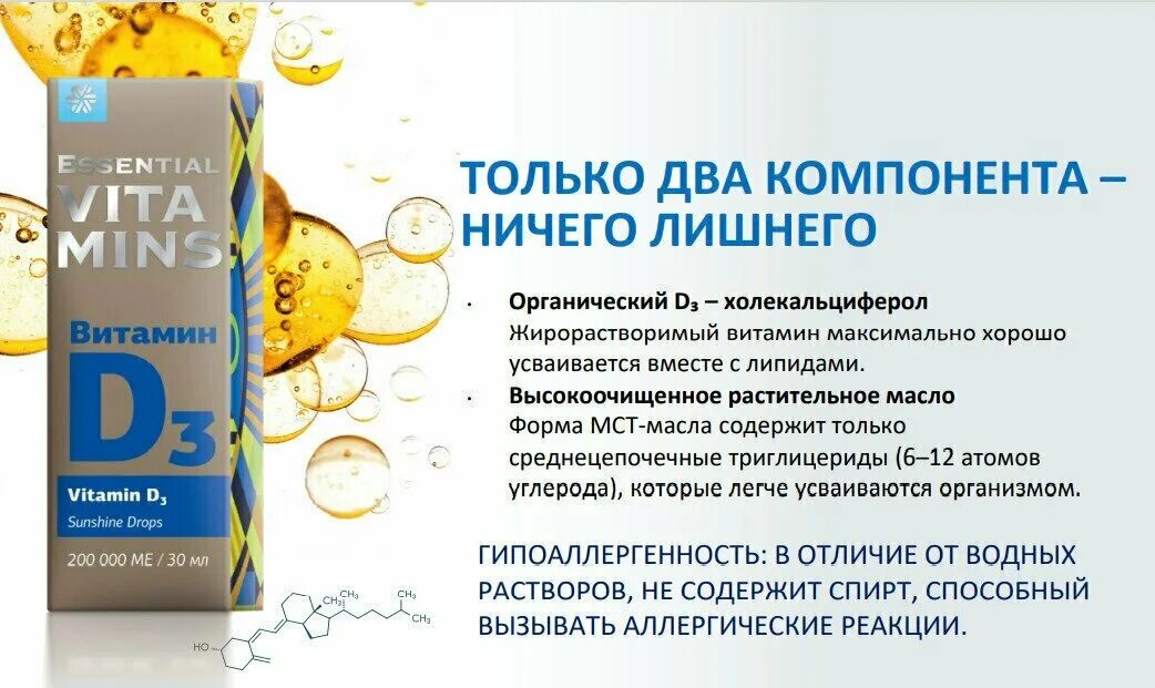 Витамин D3 Essential Vitamins 30мл - купить с доставкой по выгодным ценам в инте