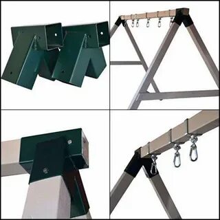 Соединение для качелей для бруса