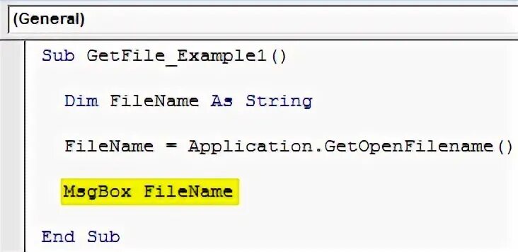 Open get file