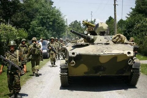 Российские войска входят