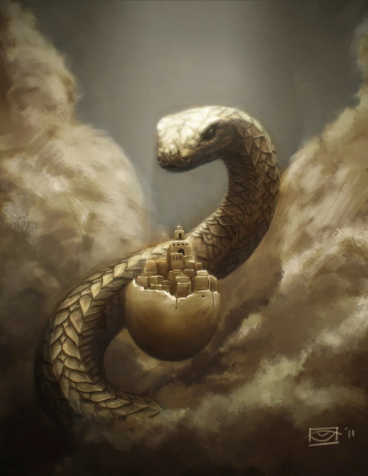 Smoke snake