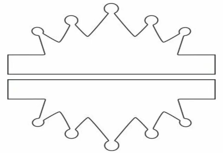 Корона вырезать из бумаги шаблон фото simple crown cut out Clip Art Library