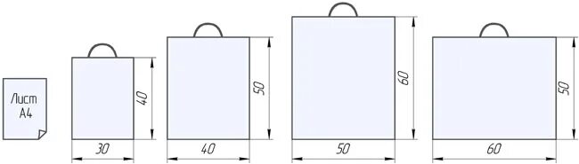Размер пакета с ручками. Пакет белый с петлевой ручкой. Схема пакета. Пакет вертикальный Размеры. Какой максимальный размер пакета