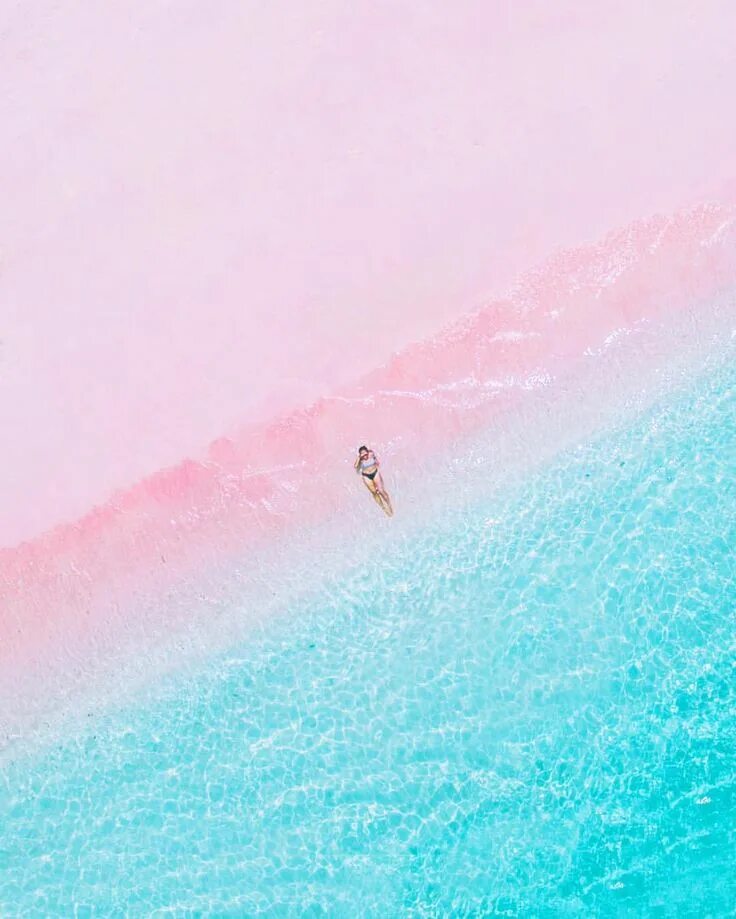 Naturally Pink Lagoon in Mexico Is Like a Real-Life Fairy Tale Dreamscape Real l