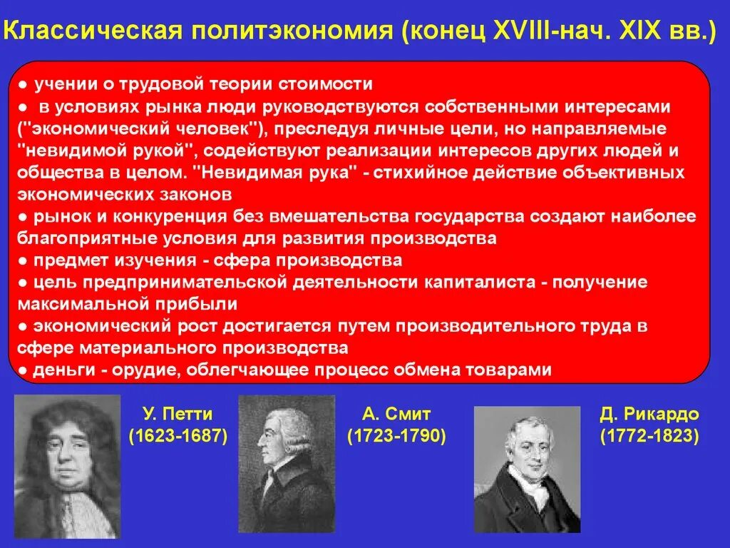 Ученые экономической теории. Классическая школа политэкономии основные представители. Классическое направление экономической теории. Английская школа классической политэкономии представители. Классическая теория политической экономии.