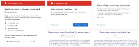 Security alert