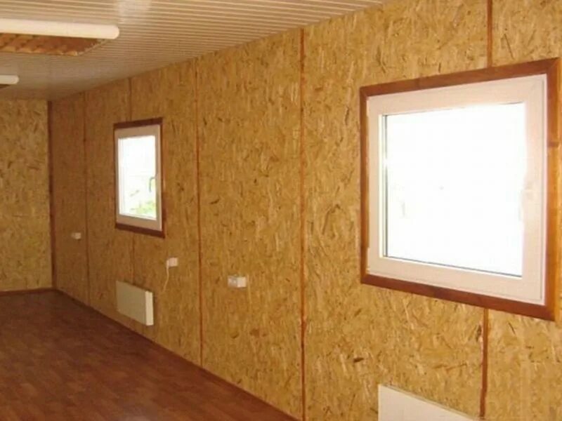 Бытовка 3м * 4 м из осб плиты. Отделываем дом осб. Отделка стен фанерой. Отделка осб снаружи. Отделка осп осб.