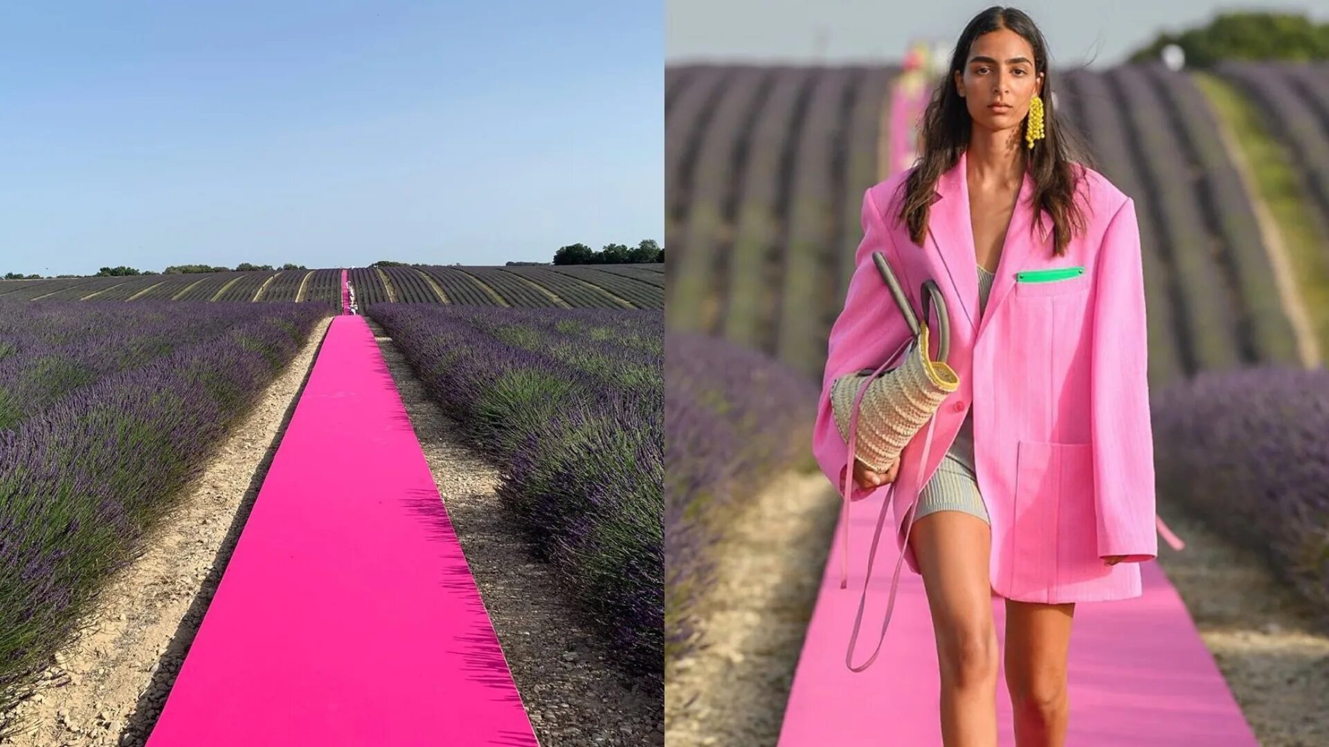 Jacmues. Jacquemus ss20. Показ в лавандовом поле Jacquemus. Жакмюс лето 2022. Jacquemus ss2019.