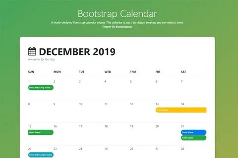 Php calendar