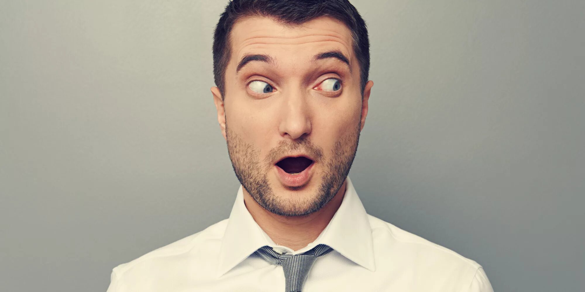 Man was surprised