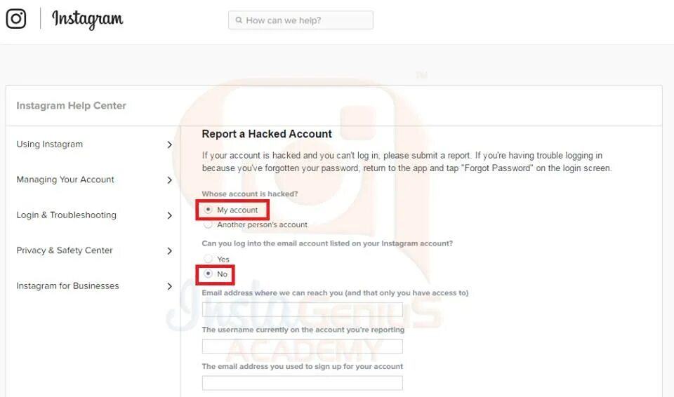 My instagram account hacked help. Instagram help center. инстаграм хелп центр report a hacked account.
