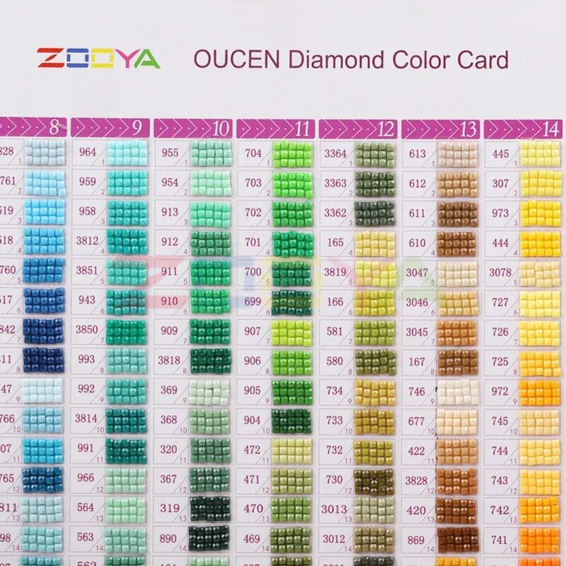 Номера алмазной мозаики цветов таблица Zooya 5d Diamond Painting Accessories Diamond Embroidery Dmc Rhinestone Mosaic C