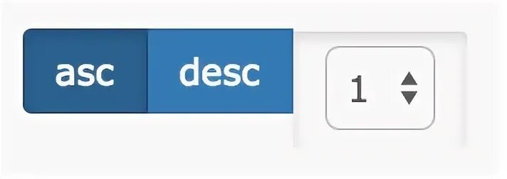 Order by desc