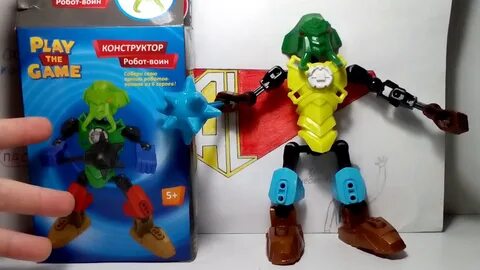 Конструктор воин play the game робот инструкция