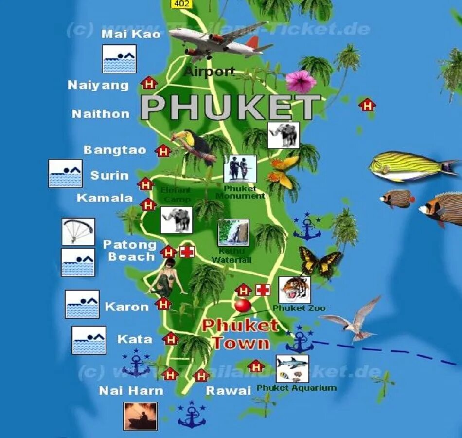Phuket map