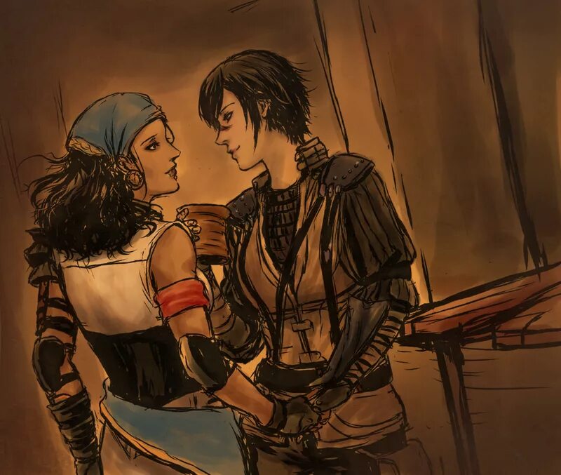 Da 2 d. Da 2 d. Dragon age хоук и мерриль. Драгон эйдж 2 арт. Dragon age 2 хоук и мерриль.