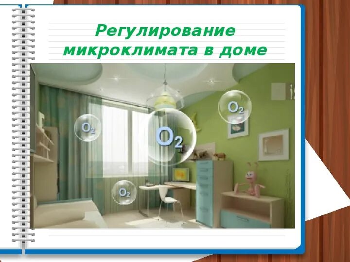 Требование к интерьеру связанное со здоровым микроклиматом