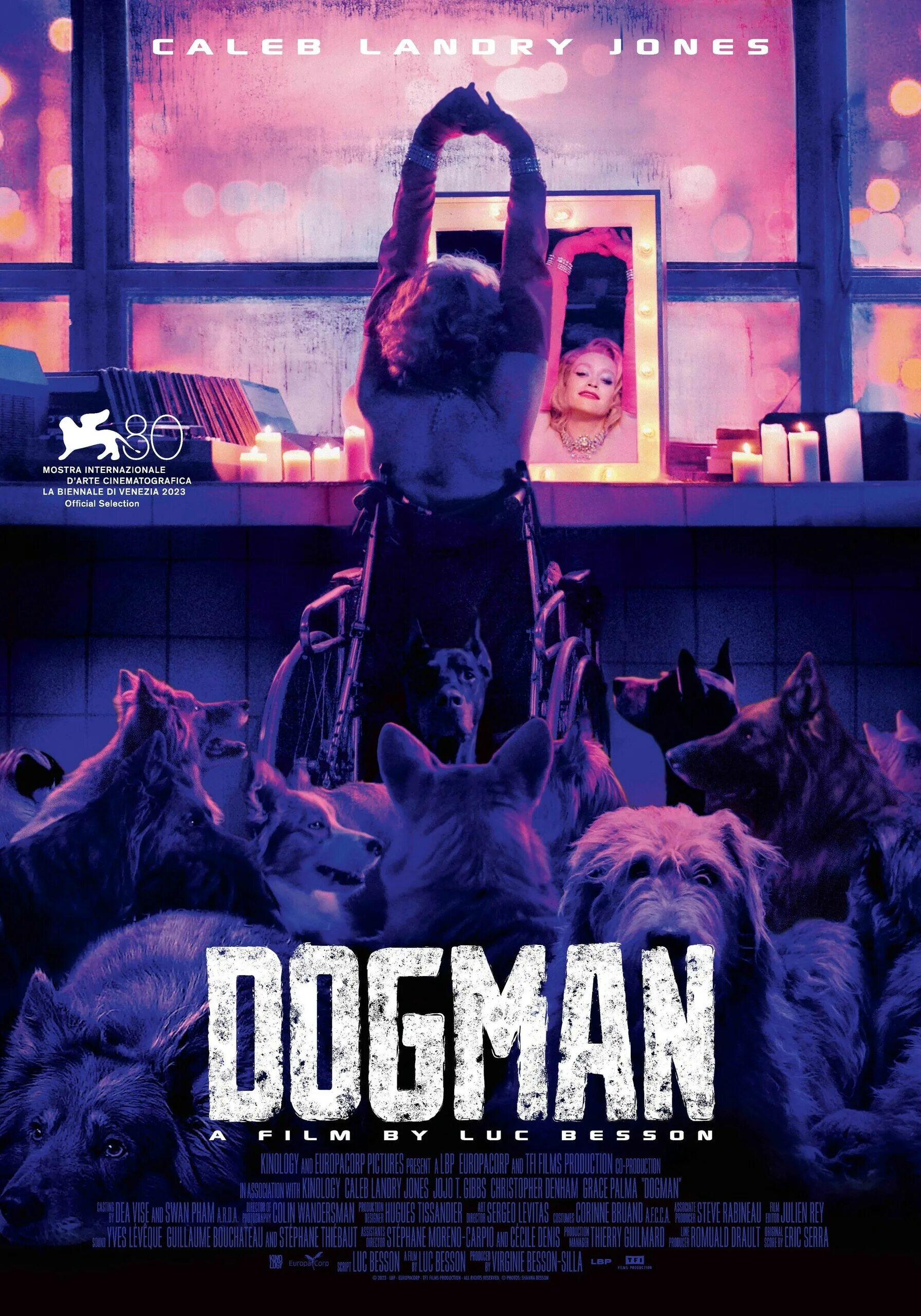 Догмэн 2023. Dogman Постер 2023. Догмэн люк Бессон.