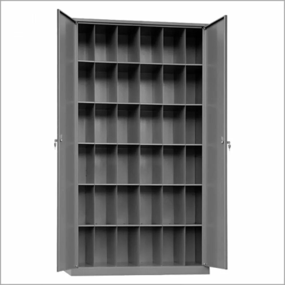 Шкаф для противогазов 36 ячеек 920х380х1730