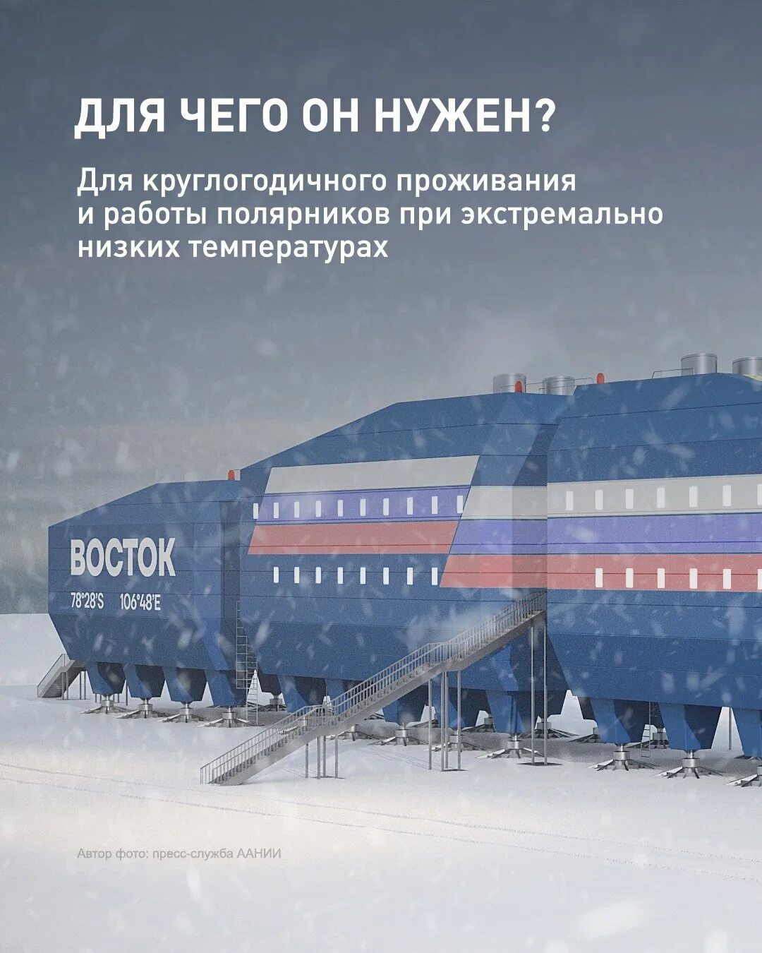 Новая станция восток в антарктиде 2023. Зимовочный комплекс станции «восток». Зимовочный комплекс станции «восток». Антарктическая научная станция восток. Полярная станция восток.